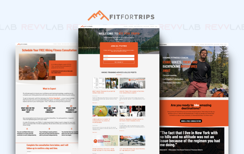 RevvLab agency's portfolio